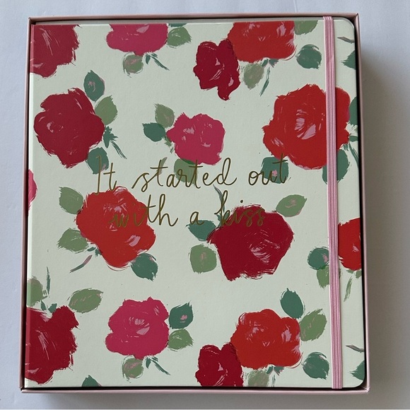 NEW! Kate Spade It Started Out With A Kiss Bridal Wedding Planner Rose - Picture 16 of 16